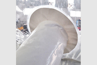 Cabine de fotos de globo de neve inflável com neve soprando luzes de led tamanho humano