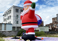 Decorações de Natal infláveis ​​de Papai Noel 20 pés 26f 33 pés grande Papai Noel inflável