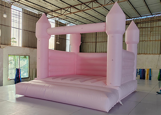 Bouncer inflável rosa castelos adultos crianças festa de casamento castelos infláveis