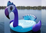 6 do partido gigante inflável do lago pool da ilha do flutuador da associação do pavão das pessoas barcos de flutuação