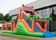 Castelos Bouncy infláveis mega dos cursos de obstáculo para adultos das crianças