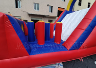 Outdoor Race Sport game 18m Large Inflatable Obstacle Course  for adults rental