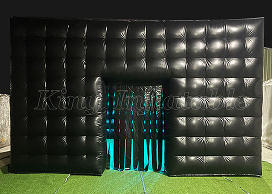 Barraca inflável da explosão do cubo exterior inflável do partido do evento do PVC da barraca 6m*6m*4m do evento