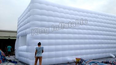 Cube a barraca inflável do evento da estrutura com o ventilador 1500W para os eventos exteriores