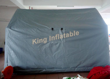 Cinzento Waterproof a barraca inflável do evento de 6X4m para o exército médico ou o acampamento
