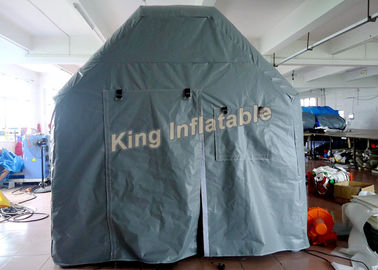 Cinzento Waterproof a barraca inflável do evento de 6X4m para o exército médico ou o acampamento