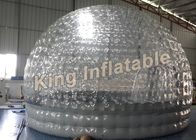 Barraca inflável transparente alugado exterior da bolha da barraca do cubo com duplas camada