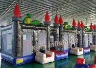 Costume castelo Bouncy inflável do dragão de 4 x de 4m com o ventilador para crianças