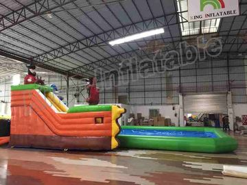 Special inflável durável do divertimento da água da corrediça do parque de diversões para crianças/adultos