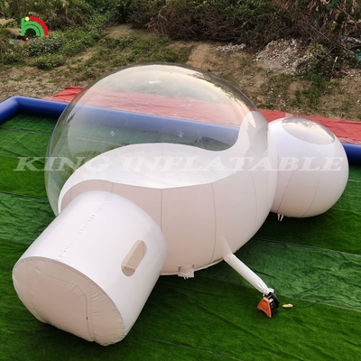 Tenda de bolhas inflável Casa exterior gigante transparente Tenda de bolhas de cúpula de cristal inflável aquecida
