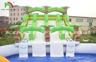 Parque de diversões Parque aquático inflável Jogo grande Slide de brincar Crianças Playhouse Equipamento de playground ao ar livre