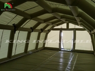 Tenda de acampamento de pvc inflável portátil para o exterior Tenda de ar de resgate médico à prova d'água