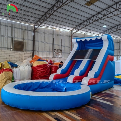 Commercial Slide de água inflável Jumper Bounce House Castelo Piscina de deslizamento de água