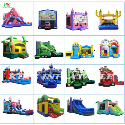 Crianças Moonwalk inflável Saltador de água Bouncy Castle Saltando comercial Bounce House Partida aluguer