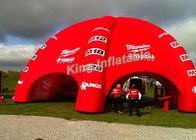 Diâmetro inflável gigante vermelho 12m da barraca da aranha para o evento ou a exposição