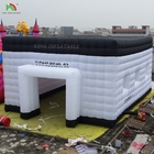 Tenda de casamento inflável ao ar livre estrutura de tenda de ar inflável para exposição cubo para festa