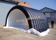 túnel de encerado do PVC do branco de 7*5m personalizado para a barraca inflável personalizada fase do gramado