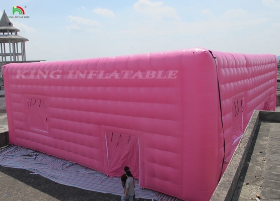 Tenda de Eventos Inflável Personalizada Tenda de Fábrica de Oxford Tenda de Festa Inflável Tenda de Casa Inflável ao Ar Livre