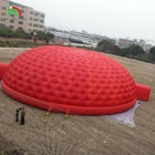 Grande festa de casamento ao ar livre acampamento tenda inflável para eventos ao ar livre