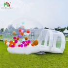 Tenda comercial de balão de alta qualidade inflável de casa de bolhas com fundo de salto para Patty