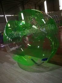 Bola de passeio da água inflável sem chumbo colorida com zíper durável