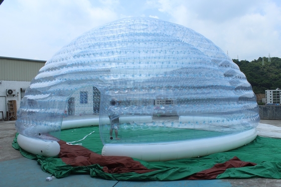 Tenda de festas Lgloo transparente impermeável a medida Tendas de cúpula inflável à venda