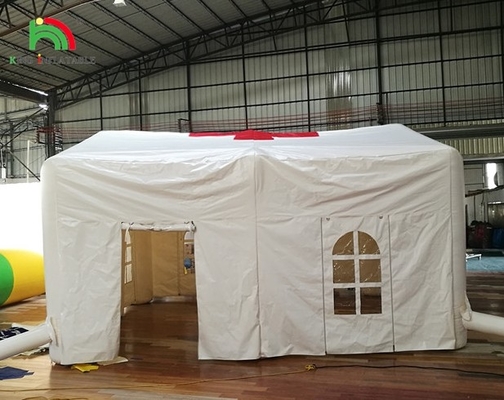 Branco Large Outdoor Blow Up Wedding Party LED Light Camping Inflatable Outdoor Events Tent
