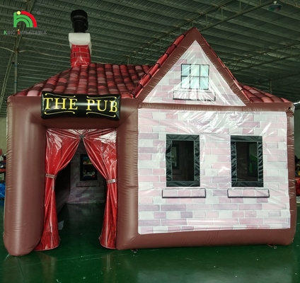 Fábrica Direct Wholesale Portátil Camping ao ar livre Casa Inflável Barraca de cerveja inflável Pub Party Inflável Beber