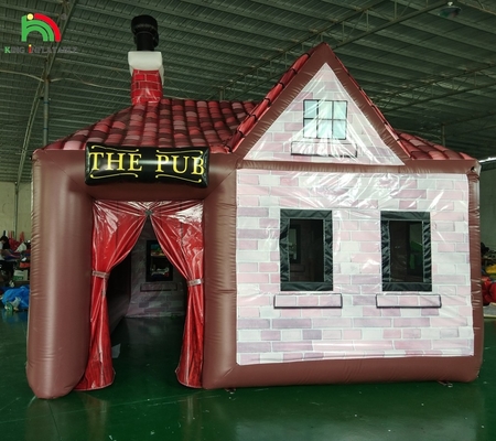 Fábrica Direct Wholesale Portátil Camping ao ar livre Casa Inflável Barraca de cerveja inflável Pub Party Inflável Beber