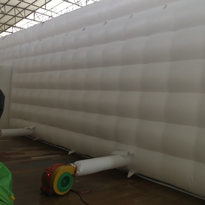 Tenda inflável de PVC branco para discoteca inflável para discoteca de casamento eventos de festa