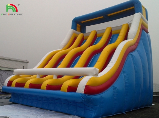 Slide de água inflável húmido de alta qualidade Slide de piscina de água com a melhor qualidade de lonas Plato