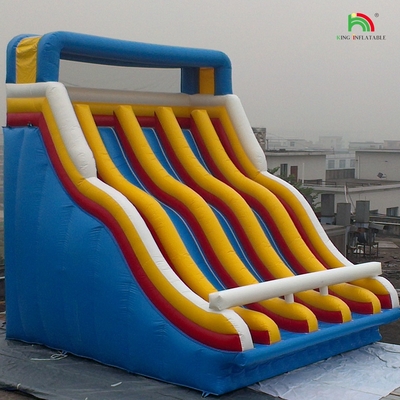 Slide de água inflável húmido de alta qualidade Slide de piscina de água com a melhor qualidade de lonas Plato