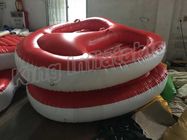 Tela que imprime o brinquedo inflável da água, barco inflável do PVC dos assentos do diâmetro 2 de 4m