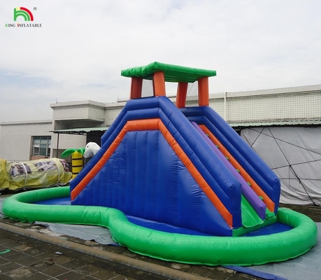 Equipamento de Jogos do Parque Infantil Deslizamento D'água Inflável Castelo de Salto
