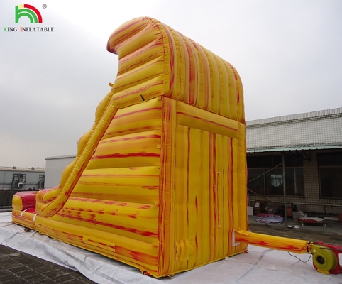 Jardim de fora Crianças Bounce Casa úmida Slide de água Saltadores Tropical Slide de água comercial inflável