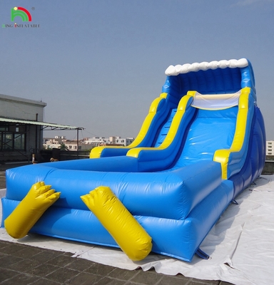 Commercial inflável salteadores salto castelos com piscina e slide combo inflável