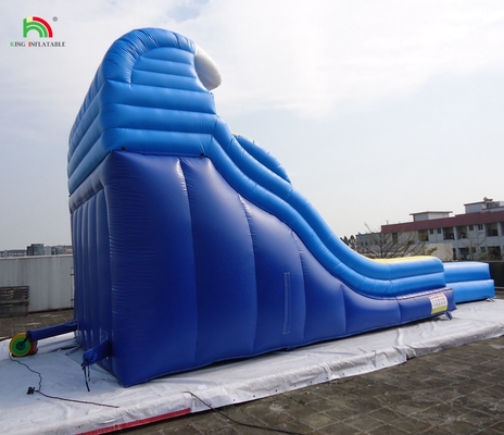 Commercial inflável salteadores salto castelos com piscina e slide combo inflável