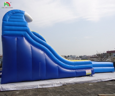 Commercial inflável salteadores salto castelos com piscina e slide combo inflável