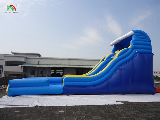 Commercial inflável salteadores salto castelos com piscina e slide combo inflável