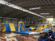Parques infláveis gigantes da água, equipamento inflável do parque do Aqua para adultos e crianças