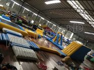 Parques infláveis gigantes da água, equipamento inflável do parque do Aqua para adultos e crianças