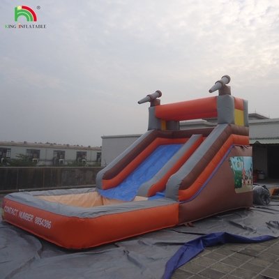Slides de água infláveis de alta qualidade baratos com piscina de água Slides de água infláveis para crianças e adultos