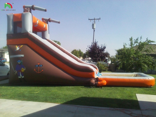 Slides de água infláveis de alta qualidade baratos com piscina de água Slides de água infláveis para crianças e adultos