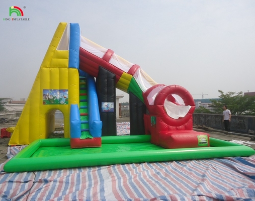 Castelo Comercial Personalizado Crianças Parque Inflável Trampolim Deslizamento D'Água Salto Combo Bouncer