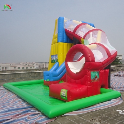 Castelo Comercial Personalizado Crianças Parque Inflável Trampolim Deslizamento D'Água Salto Combo Bouncer