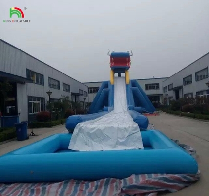 Deslizes de Parque Aquático Engraçados Jogos Aquáticos Novo Design Equipamento de Jogos Aquáticos Deslizamento de Água Longo Inflavel
