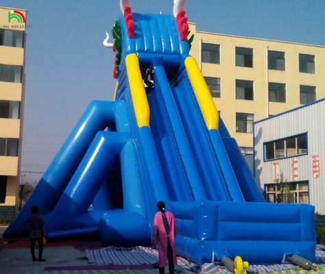 Deslizes de Parque Aquático Engraçados Jogos Aquáticos Novo Design Equipamento de Jogos Aquáticos Deslizamento de Água Longo Inflavel