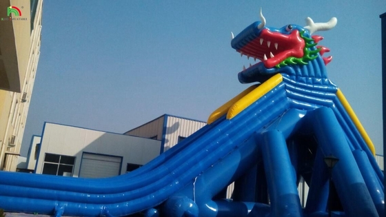 Deslizes de Parque Aquático Engraçados Jogos Aquáticos Novo Design Equipamento de Jogos Aquáticos Deslizamento de Água Longo Inflavel