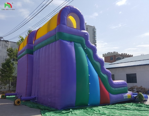 Deslizamentos de parque aquático externo personalizados Equipamento de parque de diversões Deslizamentos de água comerciais para crianças