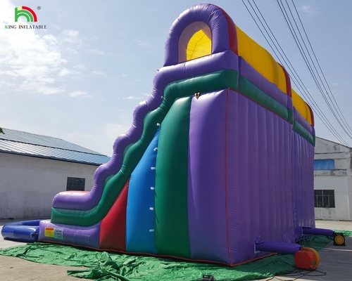 Deslizamentos de parque aquático externo personalizados Equipamento de parque de diversões Deslizamentos de água comerciais para crianças